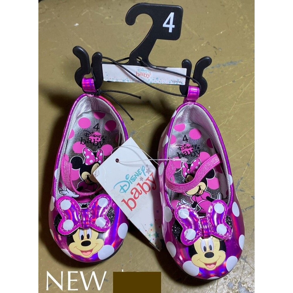Disney Baby Minnie Mouse Baby Size toddler 4C Shoes